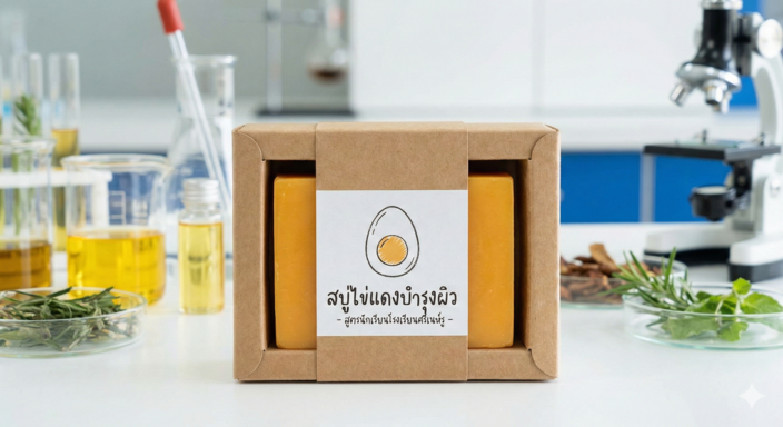 สบู่ไข่แดงบำรุงผิว