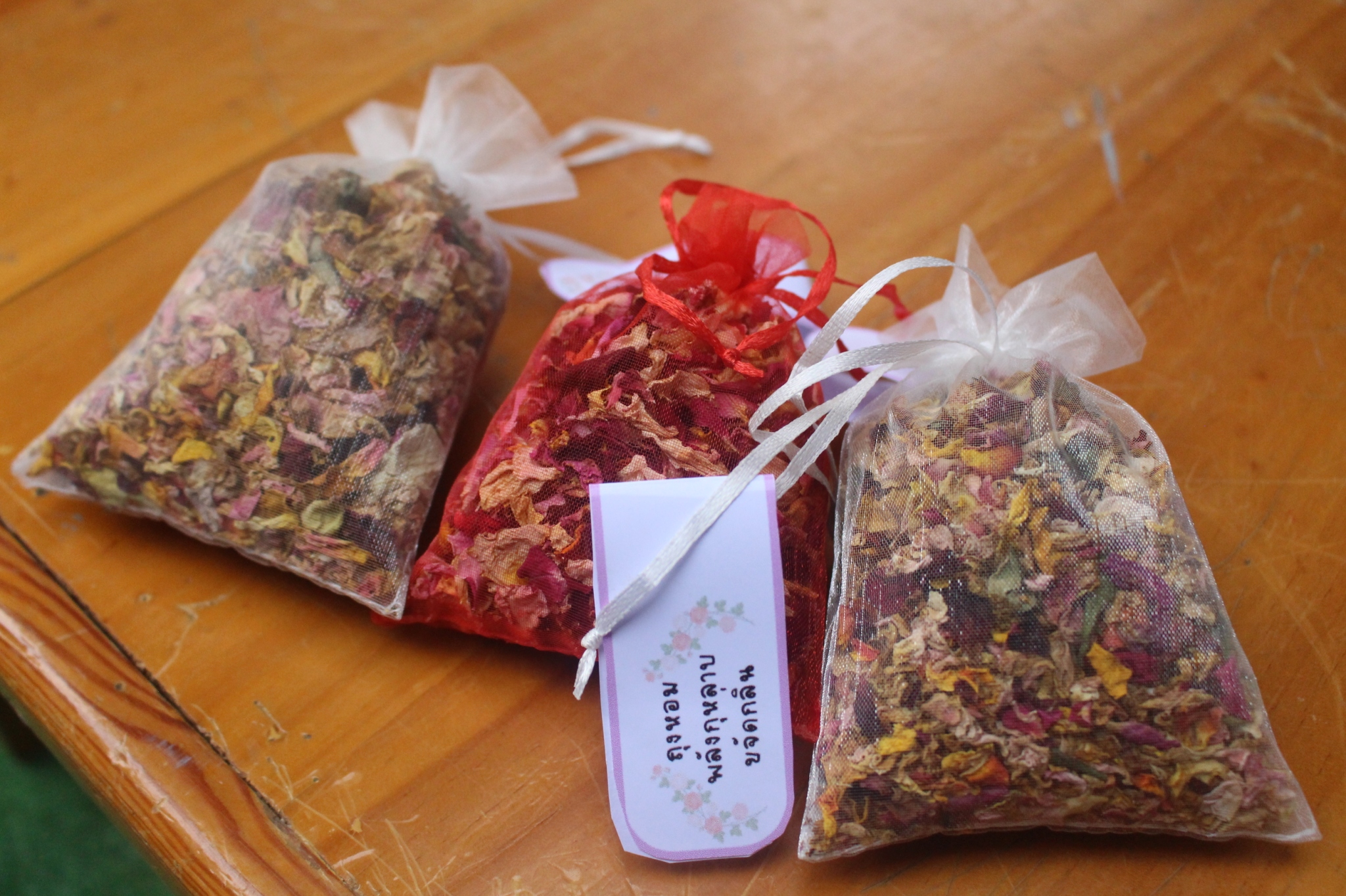 ถุงหอม พลังกุหลาบ ขจัดกลิ่น