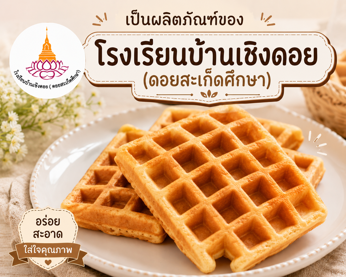 ขนมวาฟเฟิล