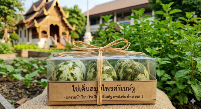 ไข่เค็มสมุนไพรศรีเนห์รู 2